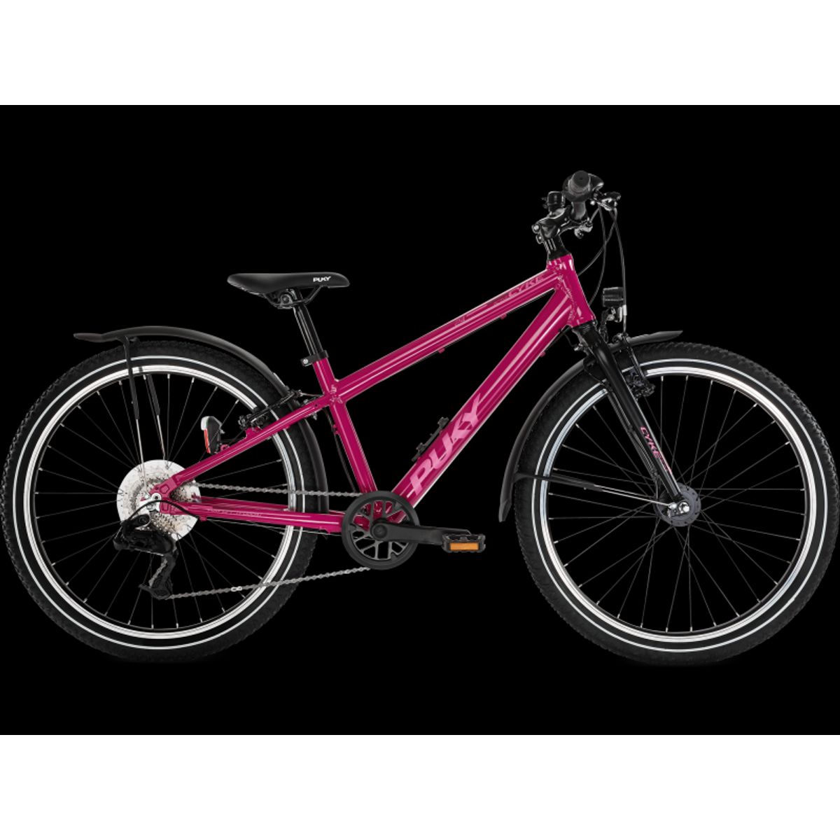 PUKY Cyke 24-8 Light Active 24" - Lilla