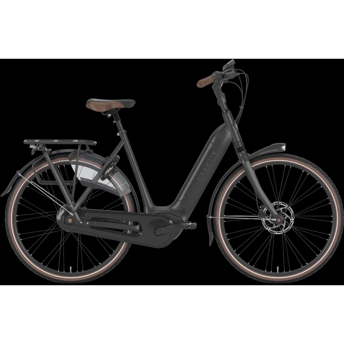 Gazelle ARROYO C8 HMB ELITE 500wh Dame 2022 - Sort