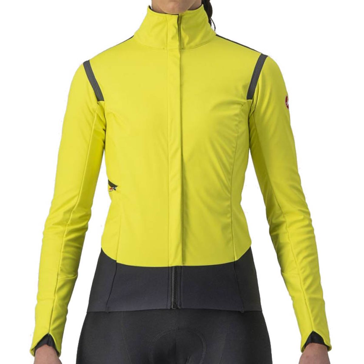 Castelli ALPHA RoS 2 W JACKET Vinterjakke - Gul