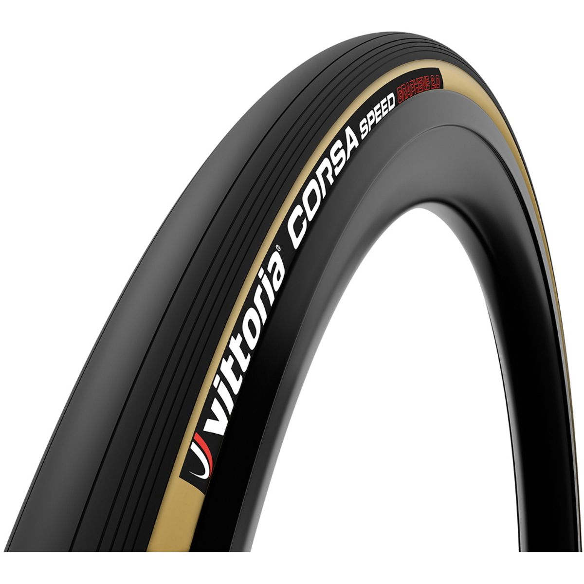 Vittoria Road Corsa Speed Tubular 700x23/25 - Brun