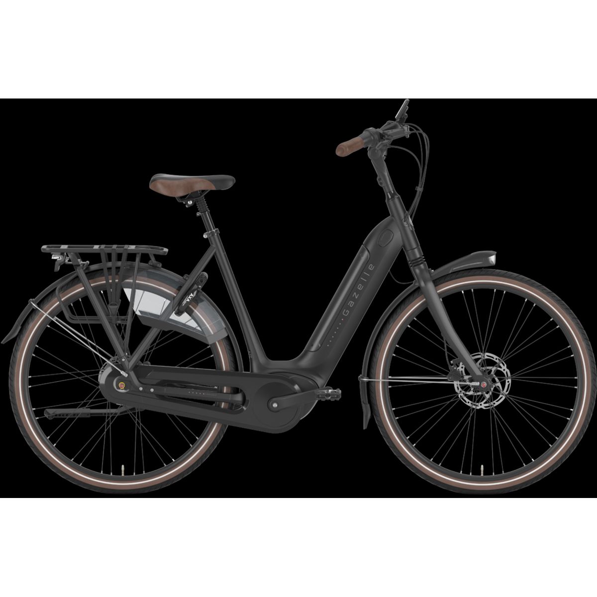 Gazelle Grenoble C8 HMB Dame 2025 - Sort