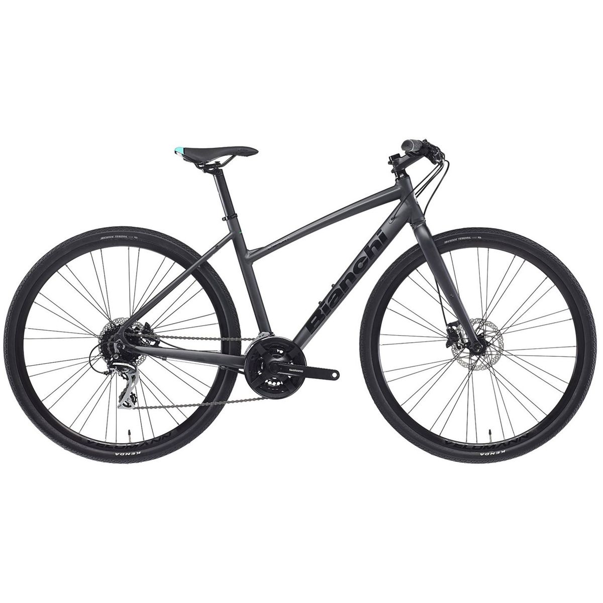 Bianchi C-SPORT 2 Dame 2025 - Graphite/Soft Black Matte