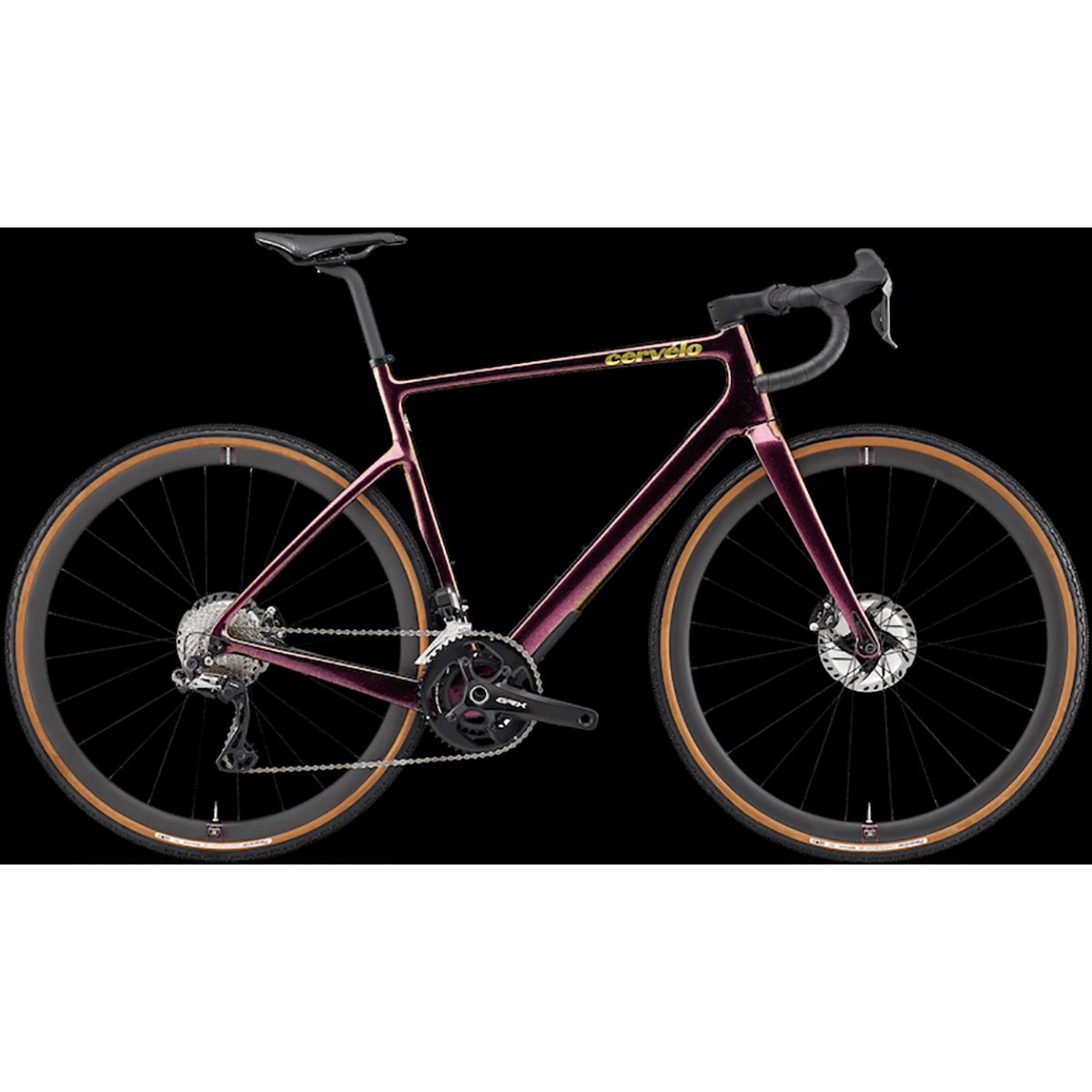 Cervélo Aspero-5 GRX RX815 Di2 2024 - Rød