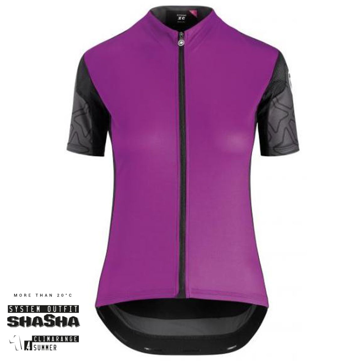 Assos Cykeltrøje XC Short Sleeve Jersey Dame, Lilla