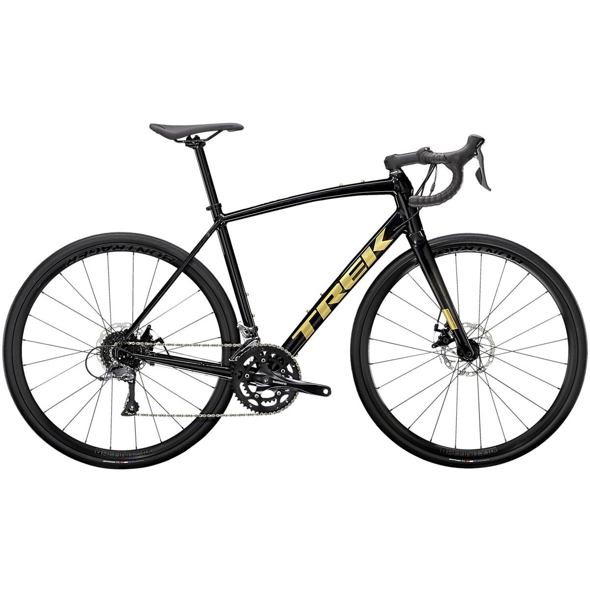 Trek Domane AL 2 Disc 2022 - Sort