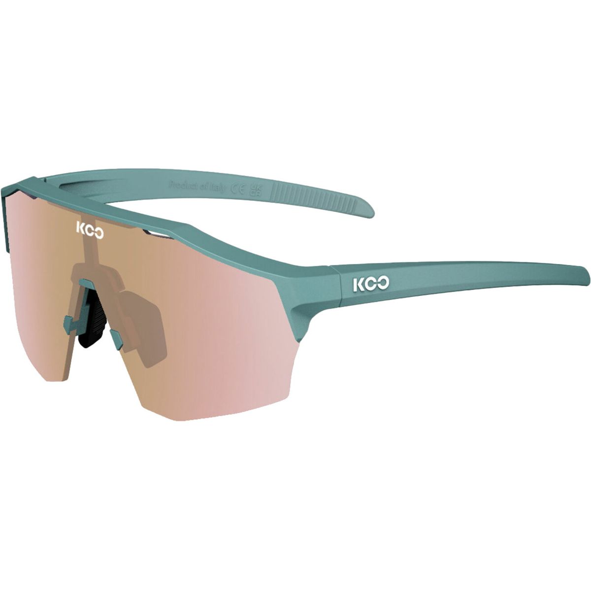 KOO Alibi Cykelbriller - Harbor Blue Matt / Copper