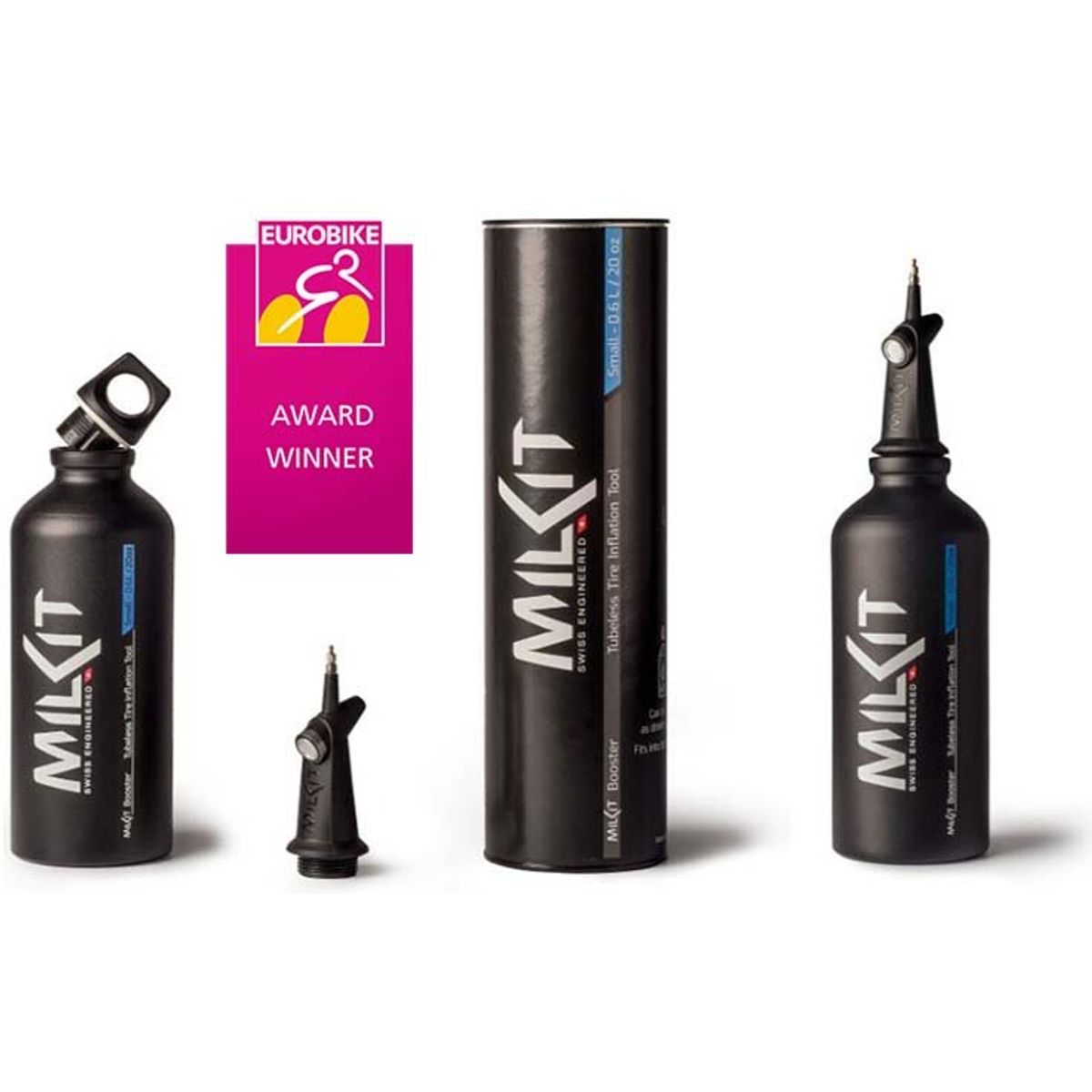 Milkit Booster Tubeless/Mobil Pumpe 0.6L