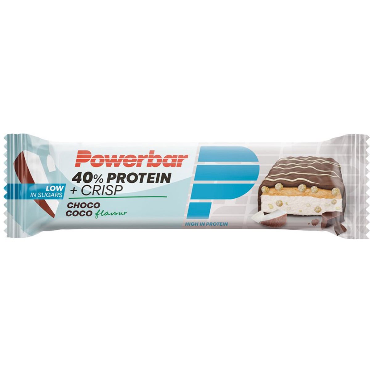 PowerBar 40% Protein+ Crisp Bar - Choco Coco - 40g