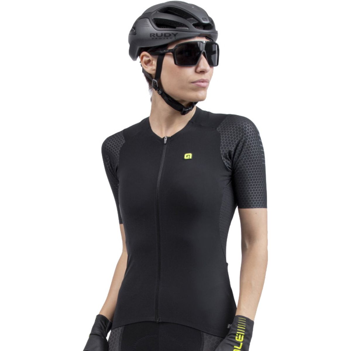 Alé Jersey Woman R-EV1 Race Special - Sort