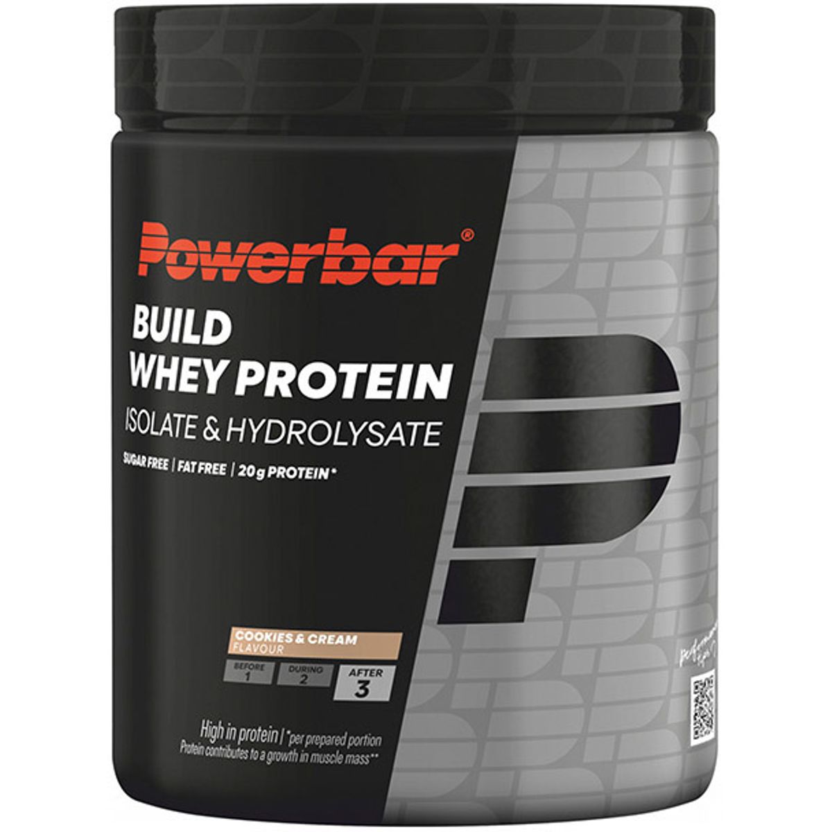 PowerBar Build Whey Protein - Cookies & Cream - 550g