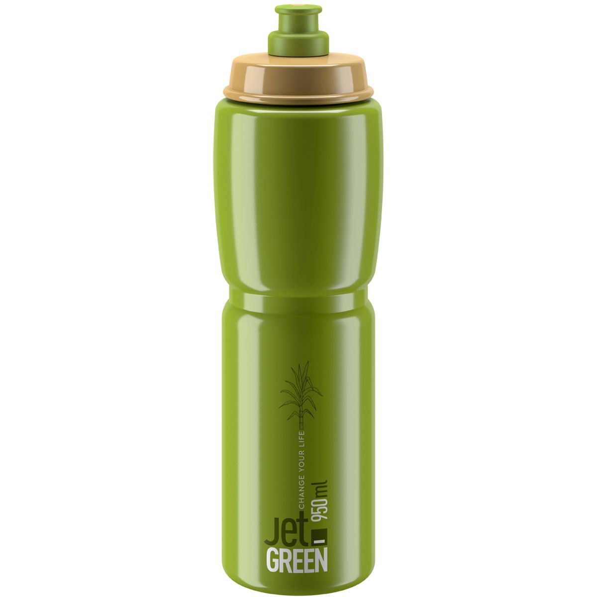 Elite JET Green Drikkedunk - 950ml - Olive