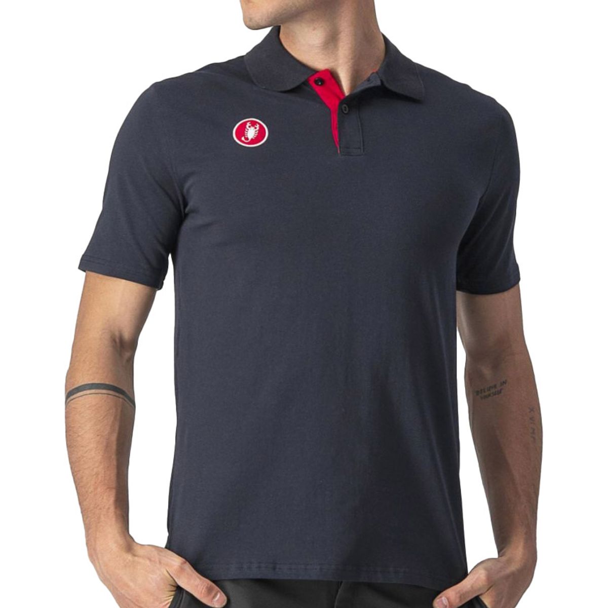 Castelli RACE DAY POLO T-Shirt - Sort