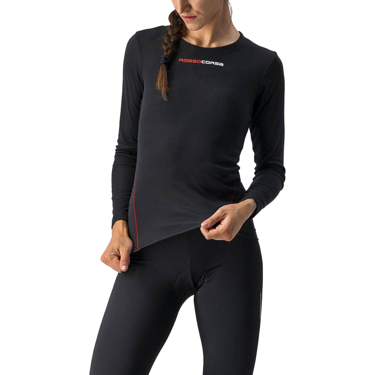 Castelli PROSECCO TECH W LONG SLEEVE - Sort