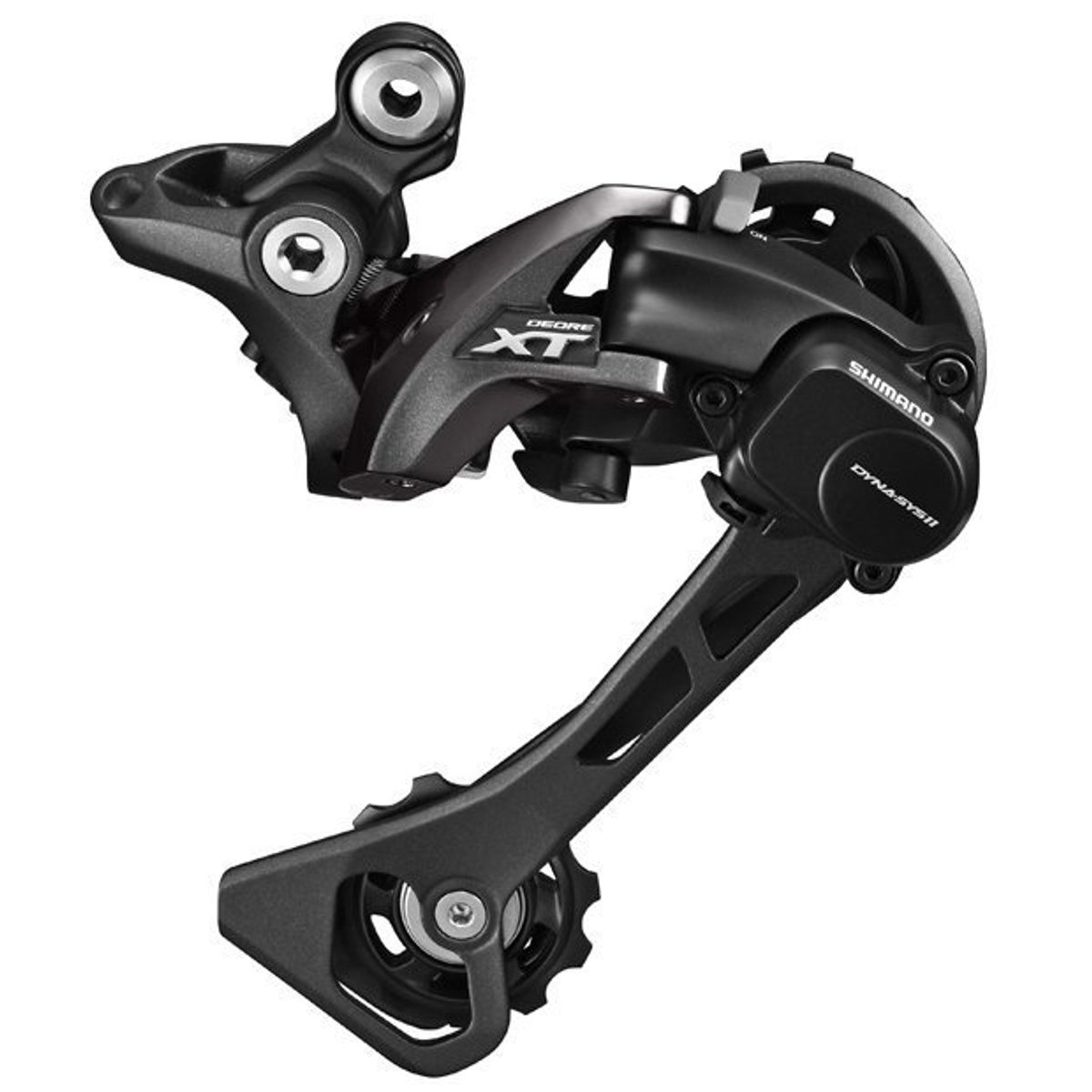 Shimano Bagskifter XT M8000 Shadow+ 11-sp Sort Lang Arm