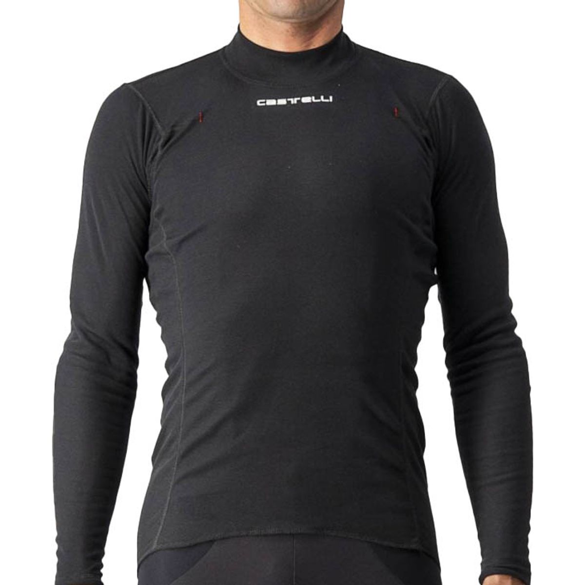 Castelli FLANDERS WARM LONG SLEEVE Langærmet - Sort