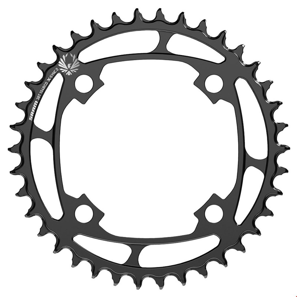 SRAM Kædering Ø104 mm - 38T 4 holes