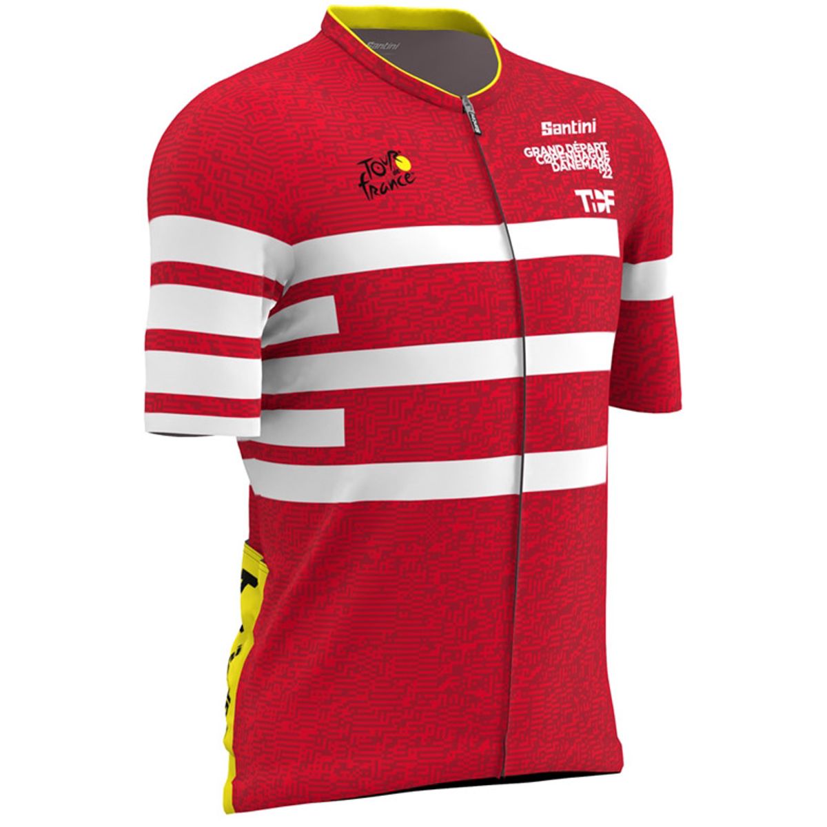 Santini Gran Depart Copenhagen 2022 Tour de France Jersey - Limited Edition