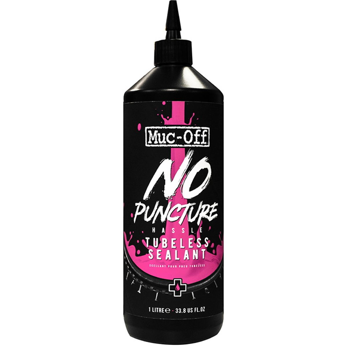 Muc-Off No Puncture Hassle Tubelessvæske - 1 L (MTB)