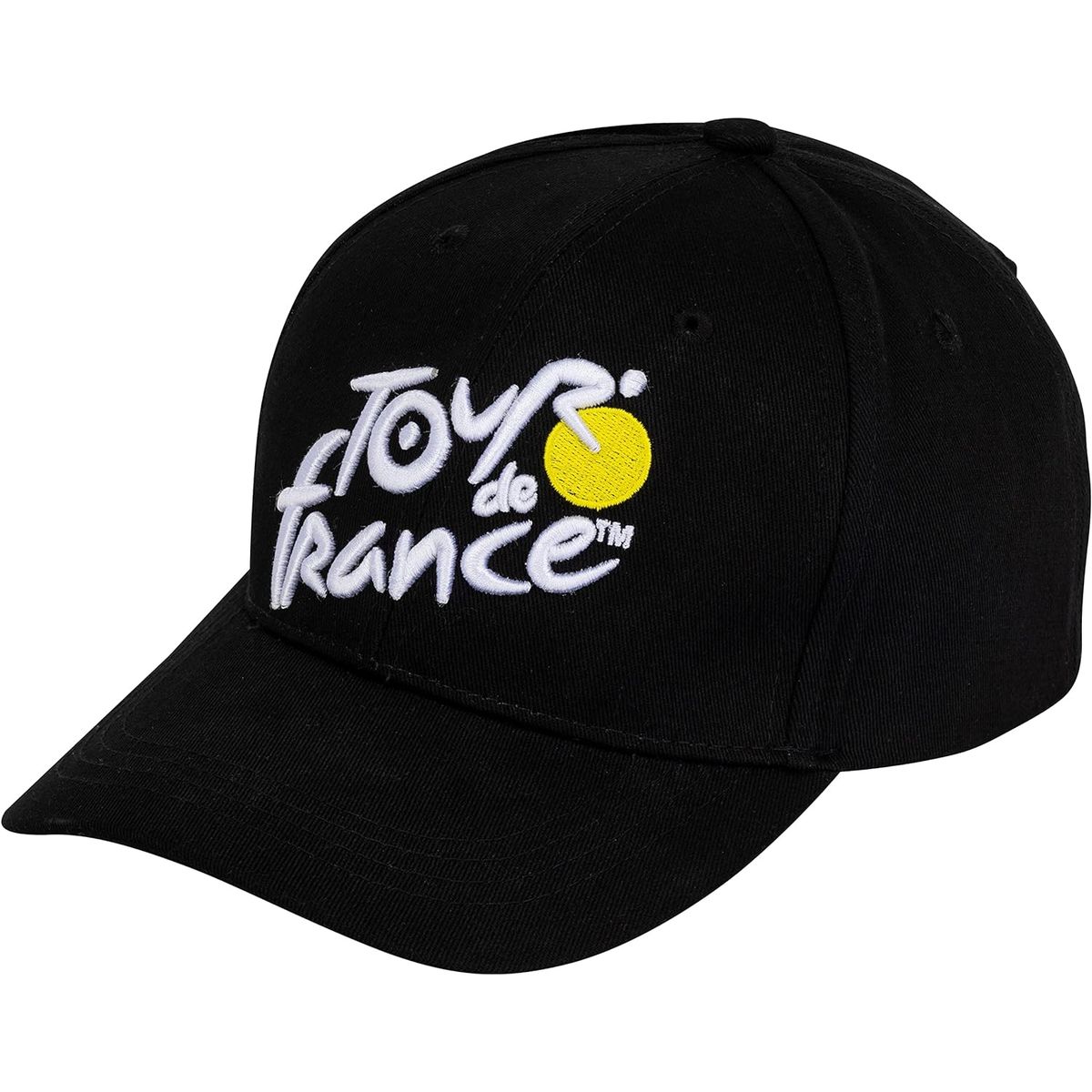 Tour de France Kasket Black - Logo