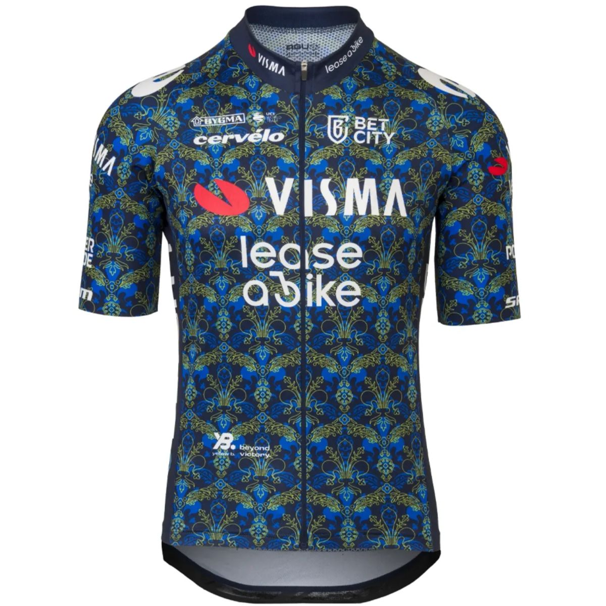 Agu Team Visma - Lease a Bike TDF Replica Jersey 2024 - Cykeltrøje