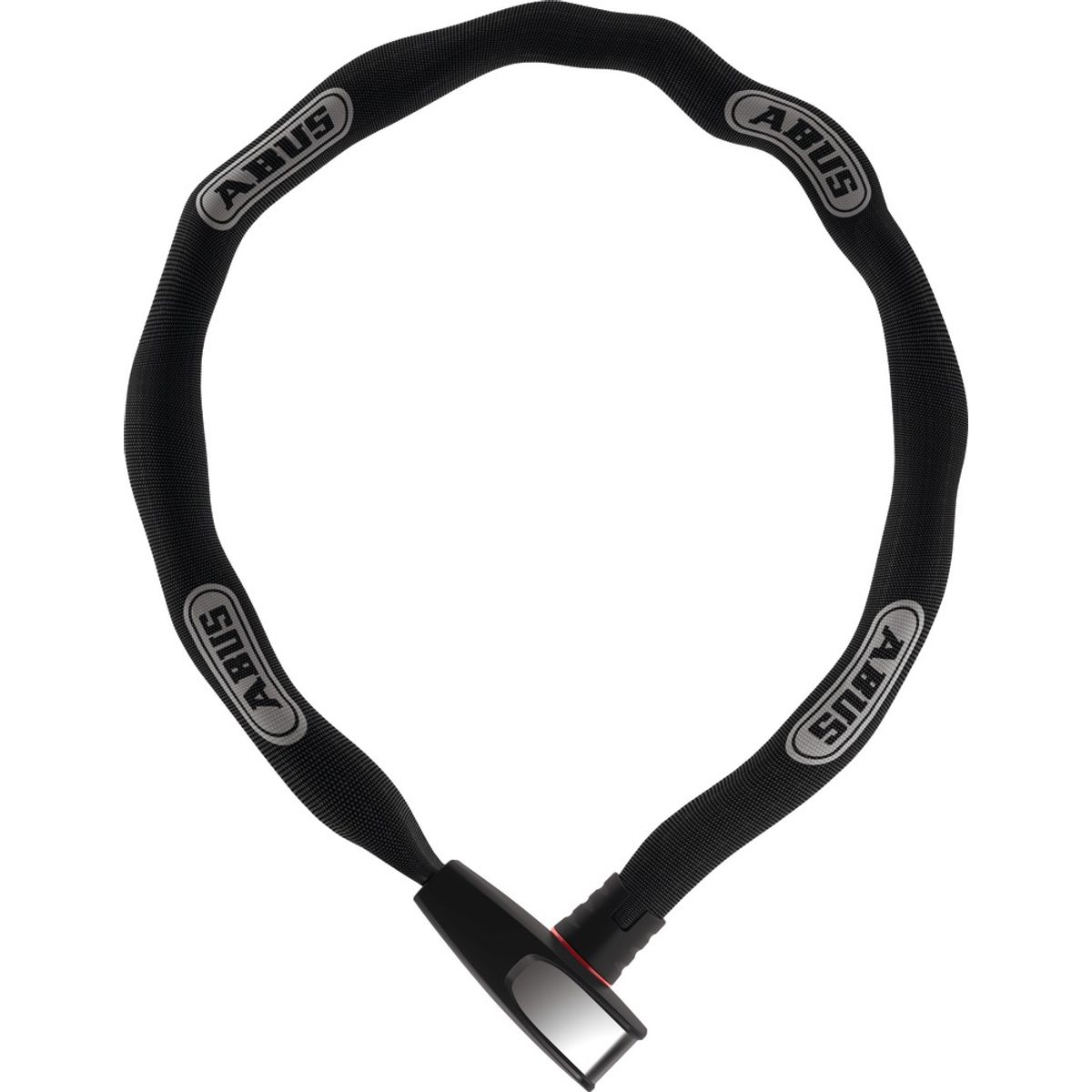 Abus Kædelås 8807 Steel-O-Chain - Sort