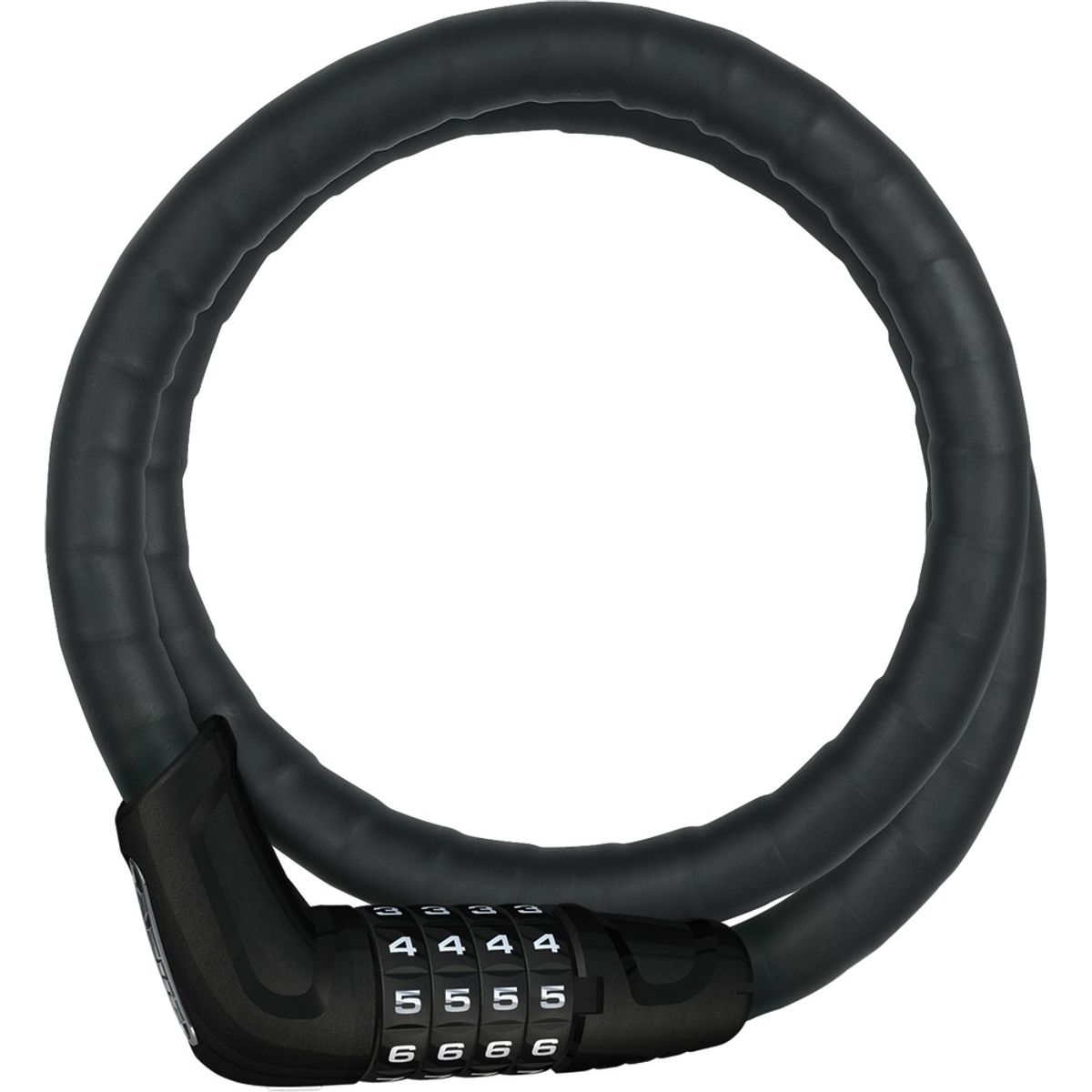 Abus Steel-O-Flex 6615 Tresorflex Combo - 85cm - Sort