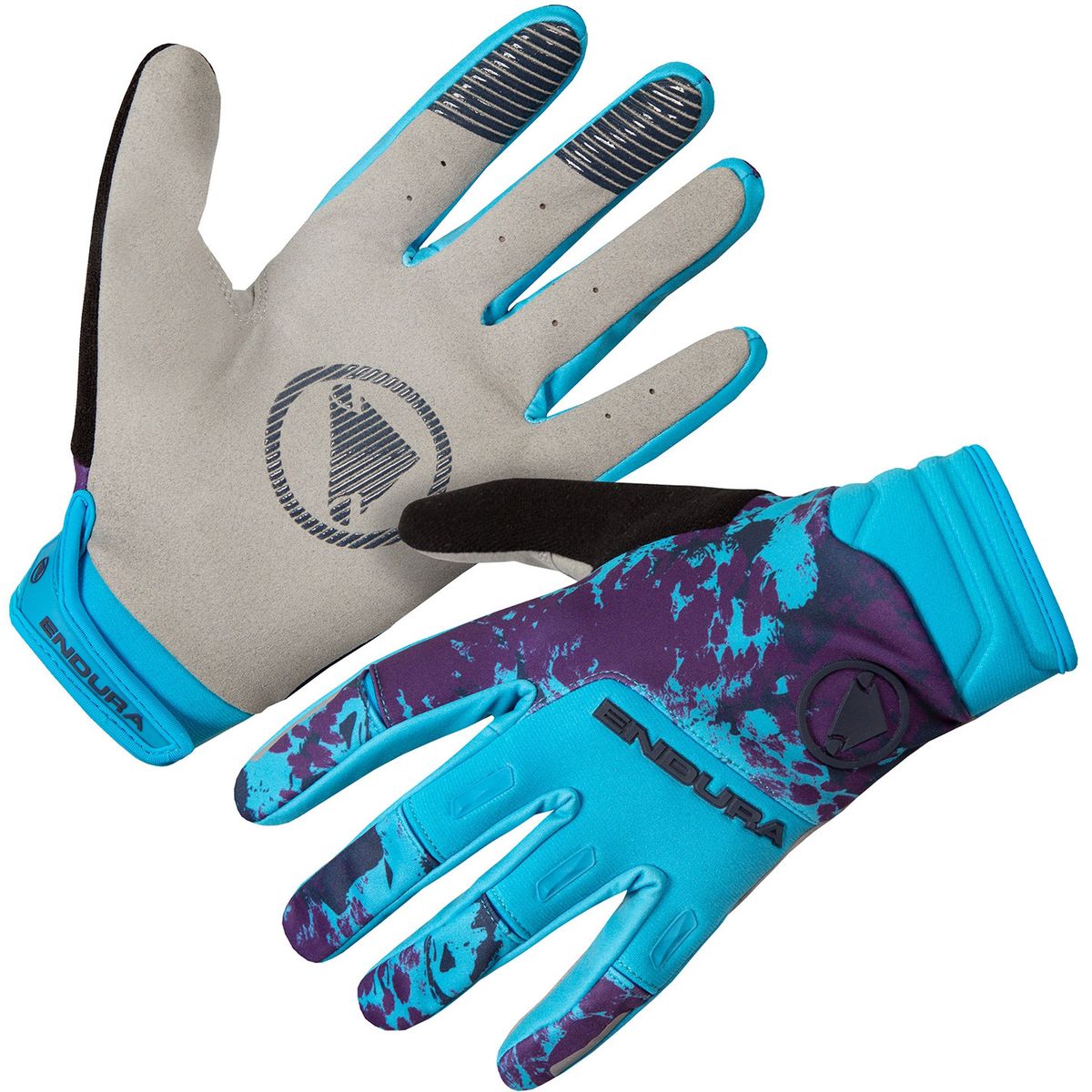 Endura SingleTrack Windproof Glove - Electric Blue