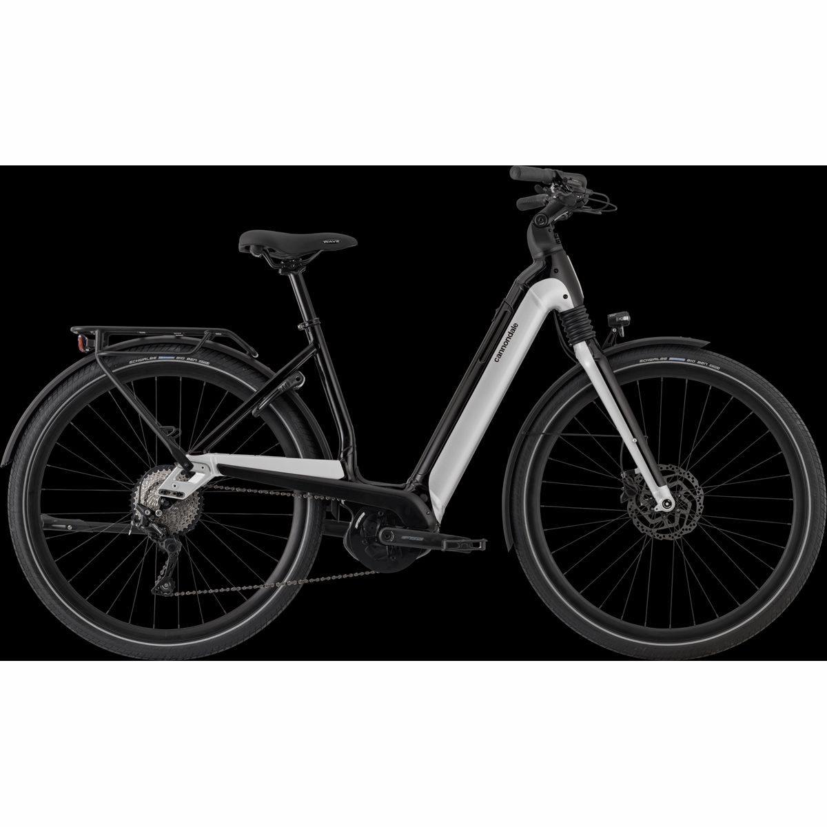 Cannondale Mavaro Neo 5+ 2024 - Sort/Hvid