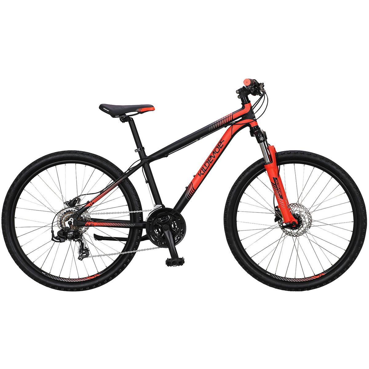 Kildemoes Intruder MTB 21g 26" Dreng 2024 - Sort