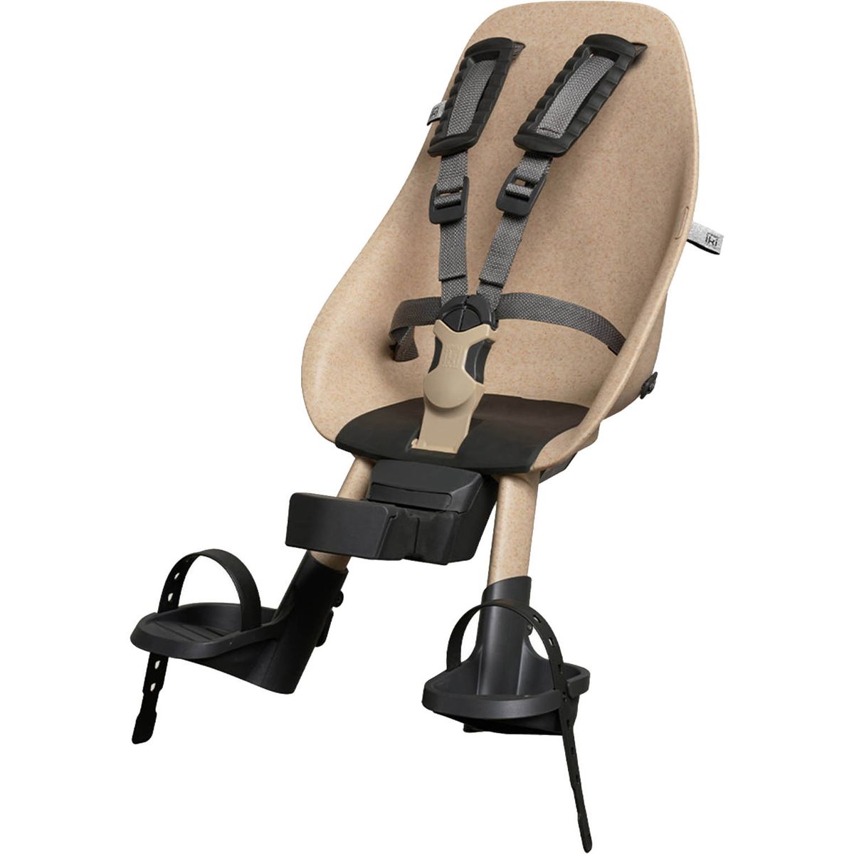 Urban Iki Barnestol i bioplast til foran (styrpind) - 9 mdr til 3 år (til 9-15 kg) - Beige