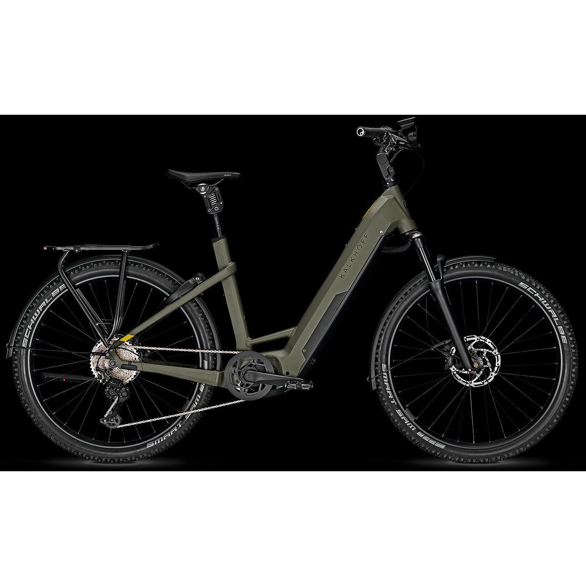 Kalkhoff ENTICE 7.B ADVANCE+ 750wh Dame - Grøn