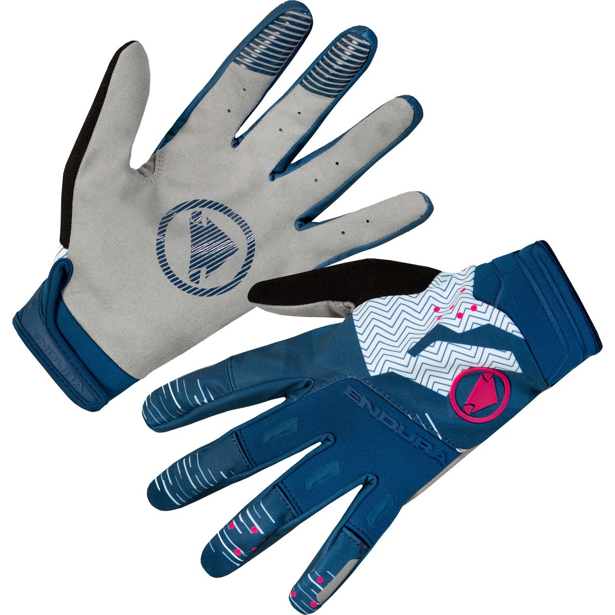 Endura SingleTrack Windproof Glove - Blueberry