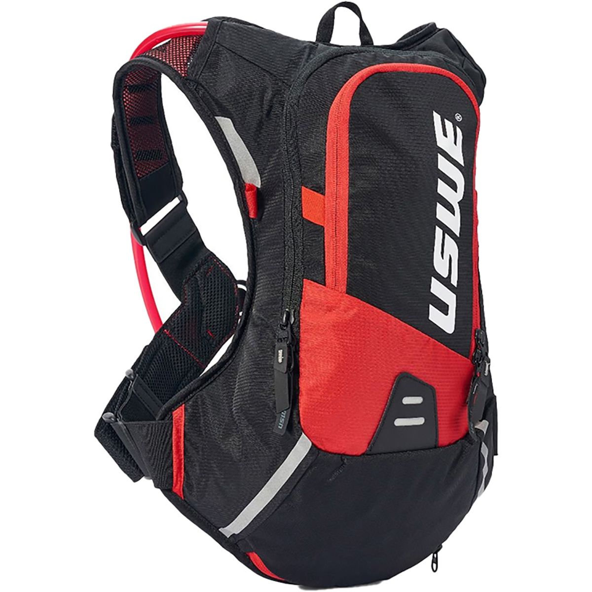 USWE Backpack MTB Hydro 8 Drikkerygsæk - 3000ml - Sort/rød