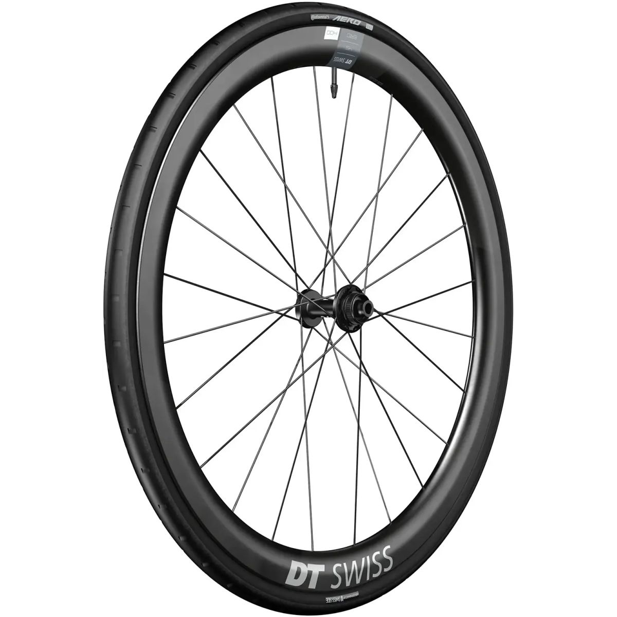 DT Swiss Wheel ERC 1400 Dicut (Inkl. Dæk & Slange) 700c Front