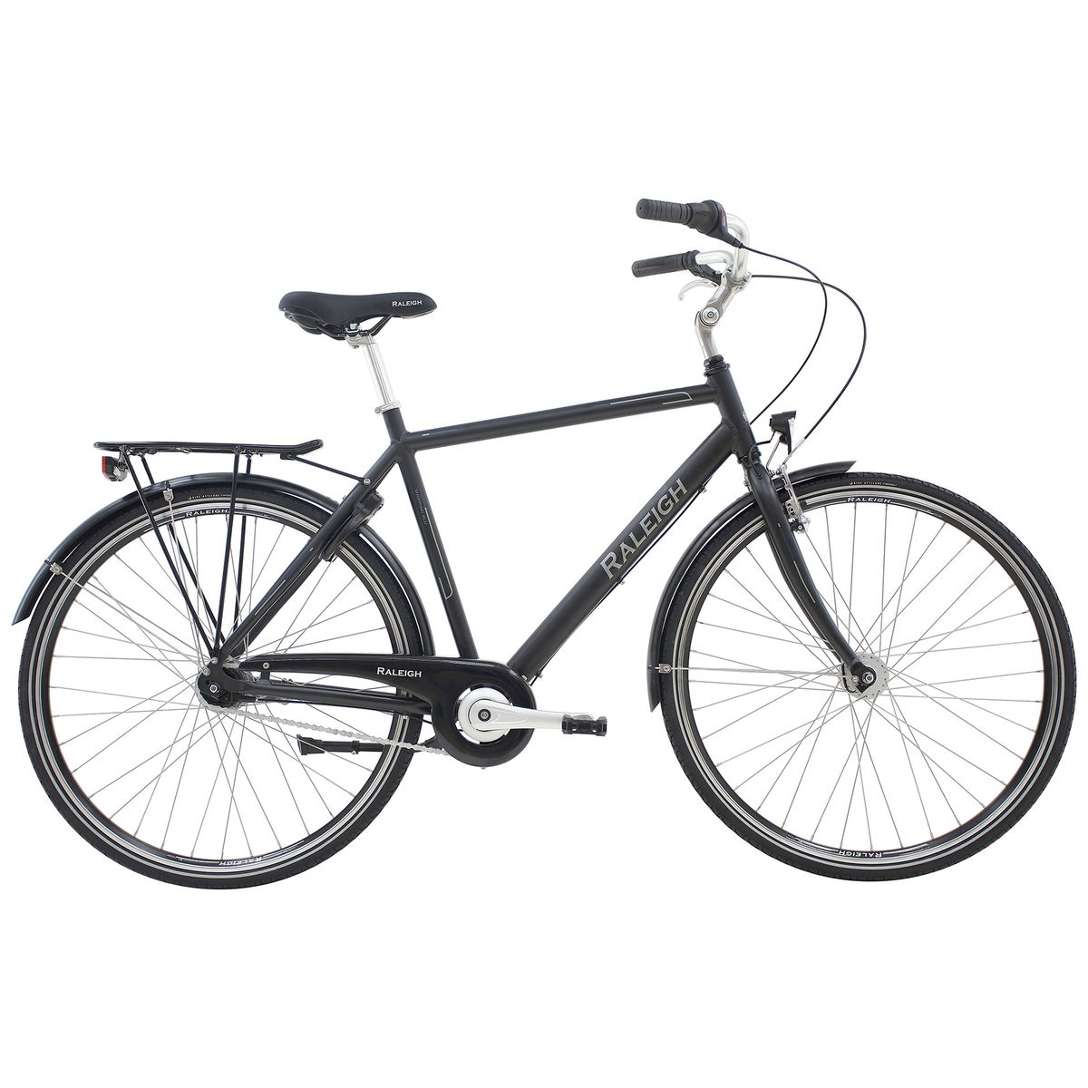 Raleigh Shopping Alu Herre 7g 2023 - Sort