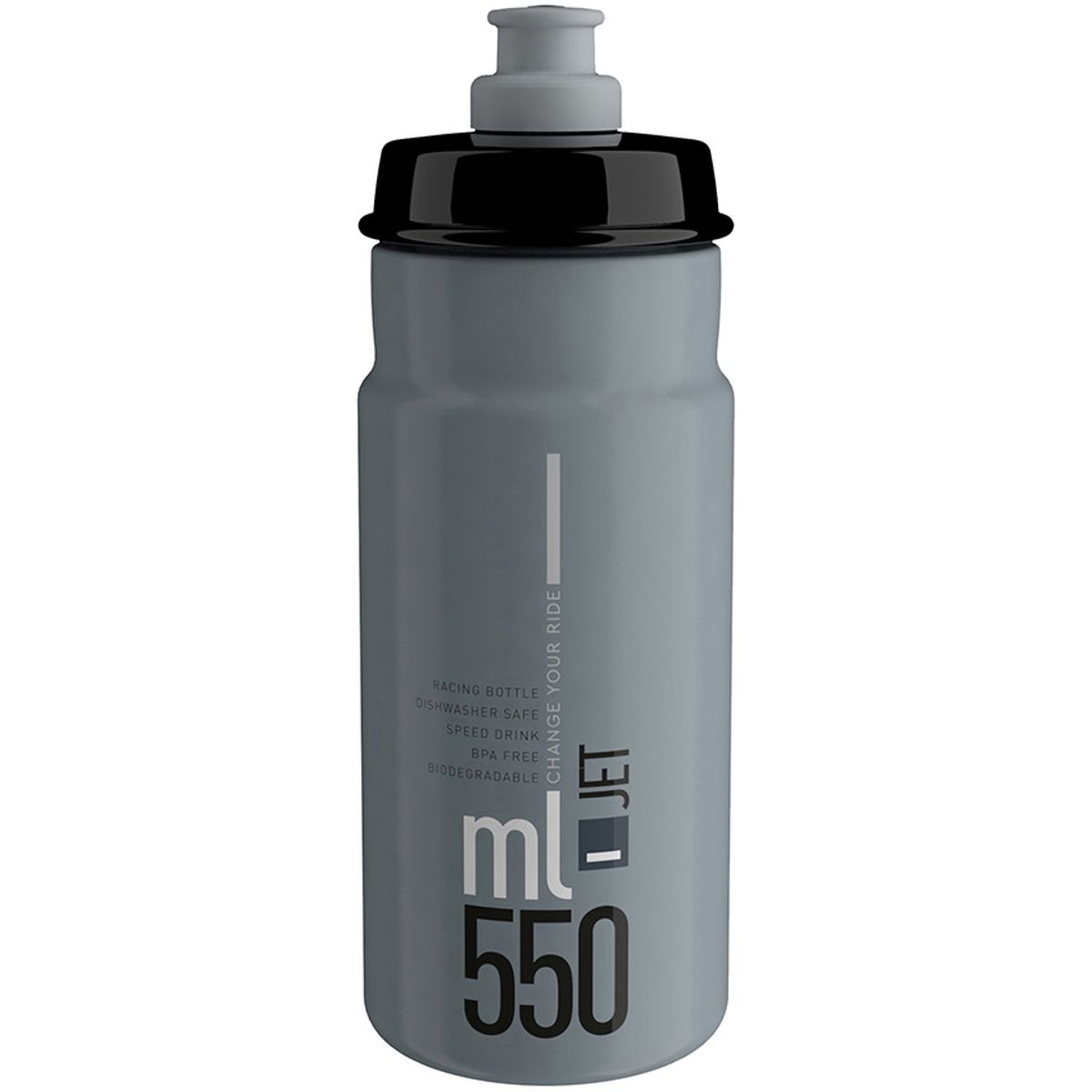 Elite JET Drikkedunk - 550ml - Grey