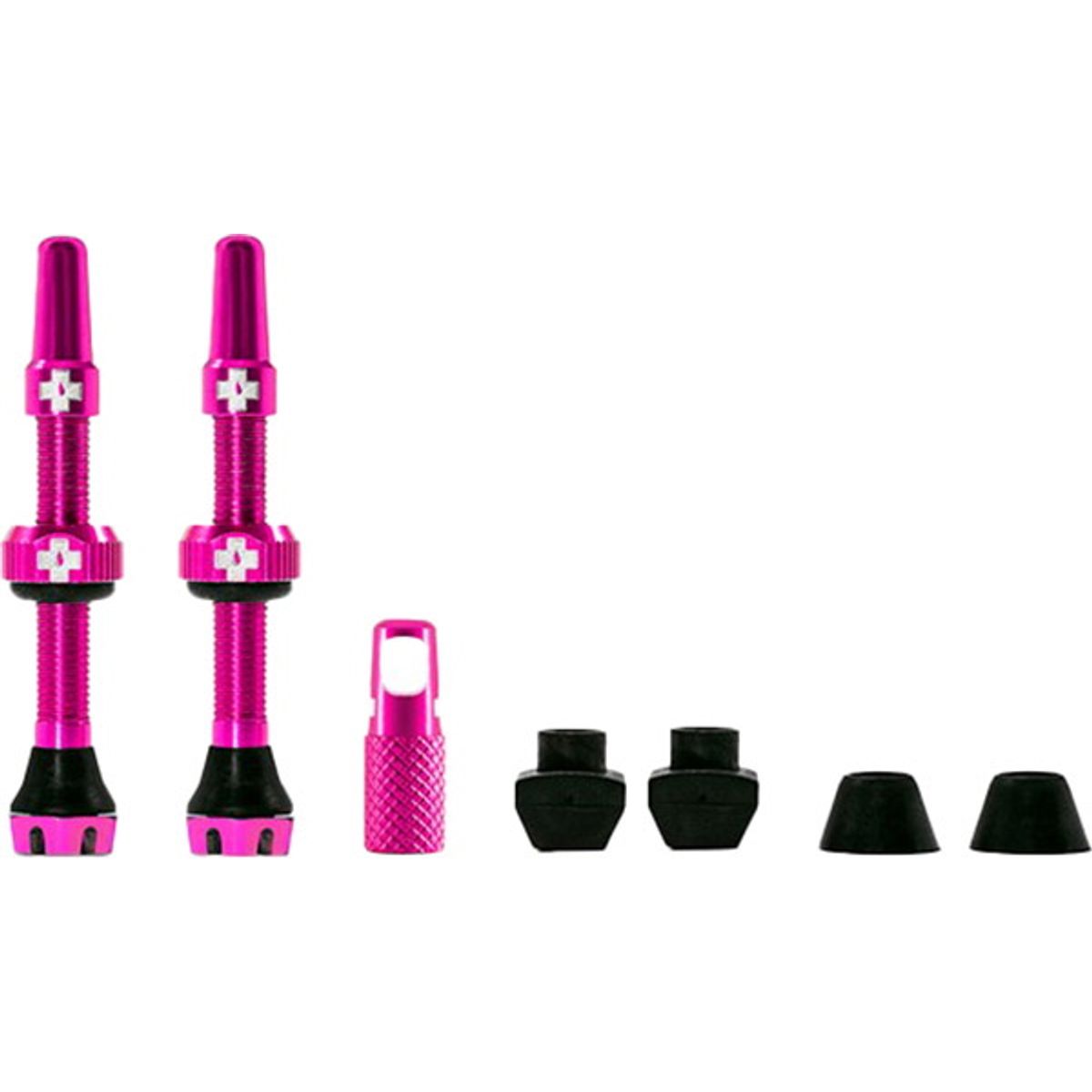 Muc-Off Tubeless Valve / Ventil Kit v2.0 - 44 mm - Pink