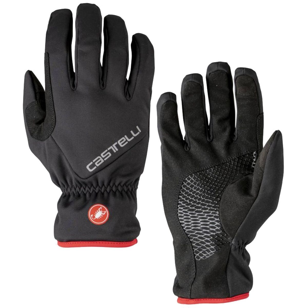 Castelli ENTRATA THERMAL GLOVE Cykelhandske - Sort