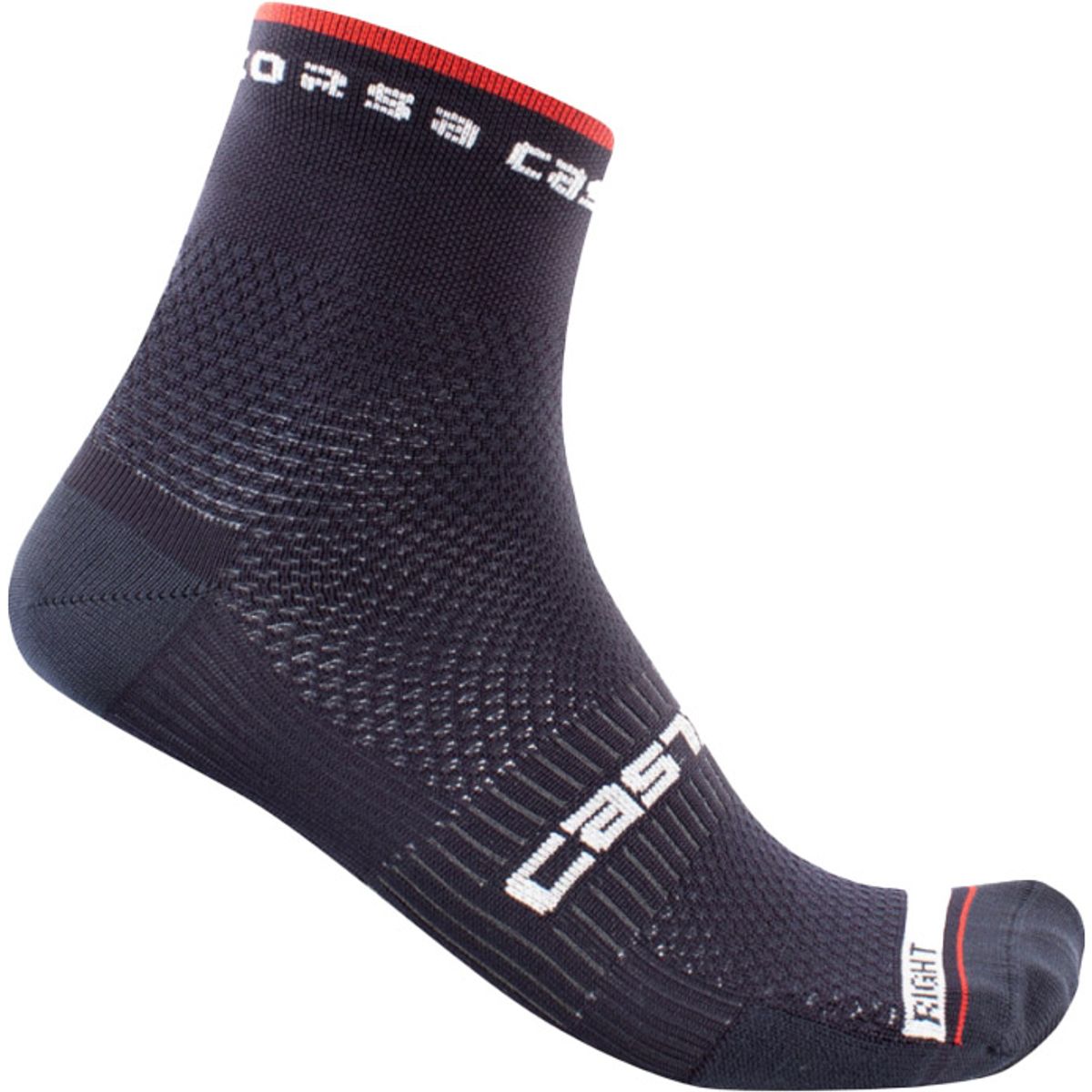 Castelli ROSSO CORSA PRO 9 SOCK - Blå