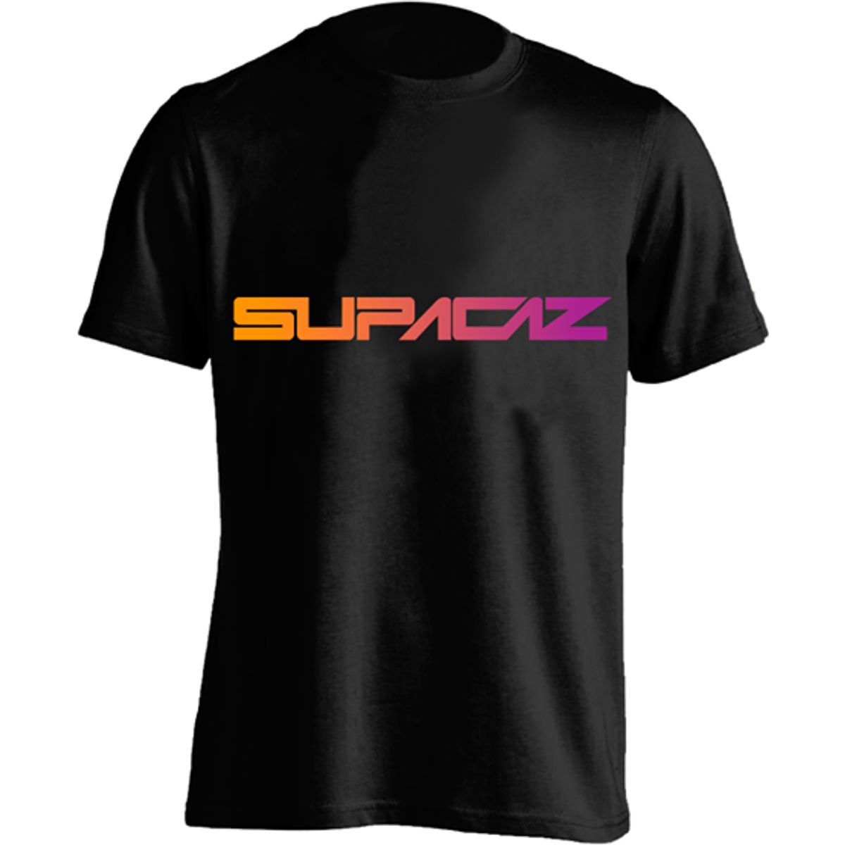 Supacaz T-shirt Feder - Sort/Orange