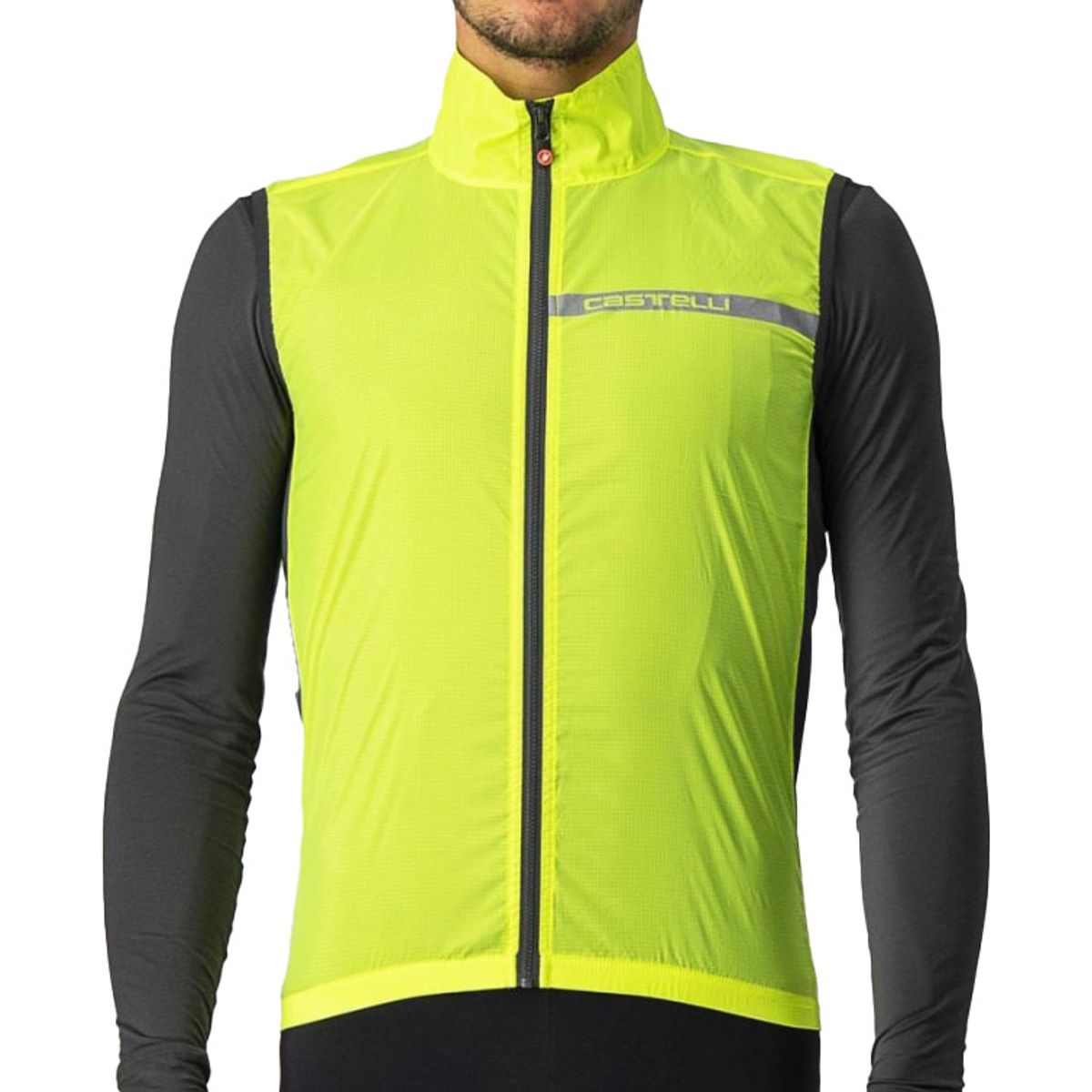 Castelli SQUADRA STRETCH VEST - Gul