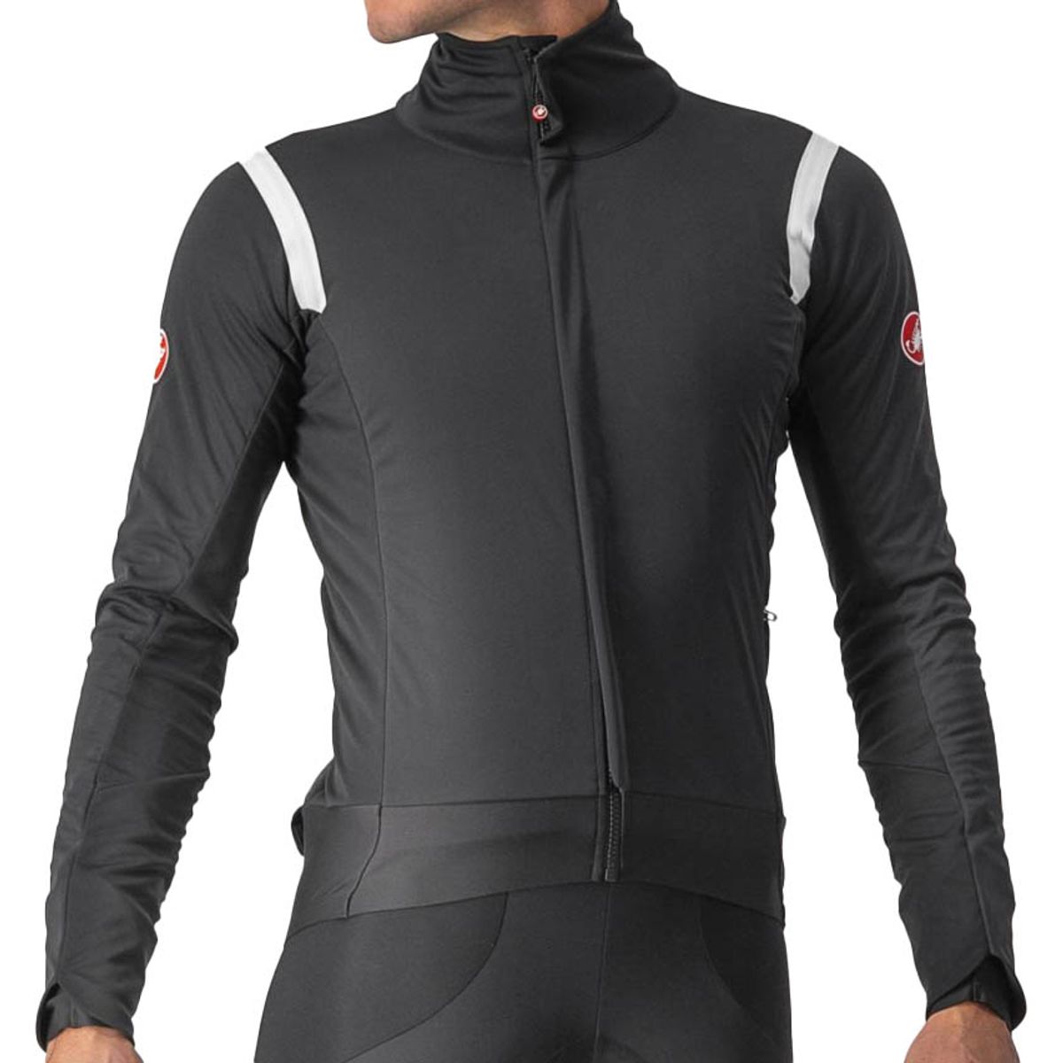 Castelli ALPHA RoS 2 JACKET Vinterjakke - Sort/Grå