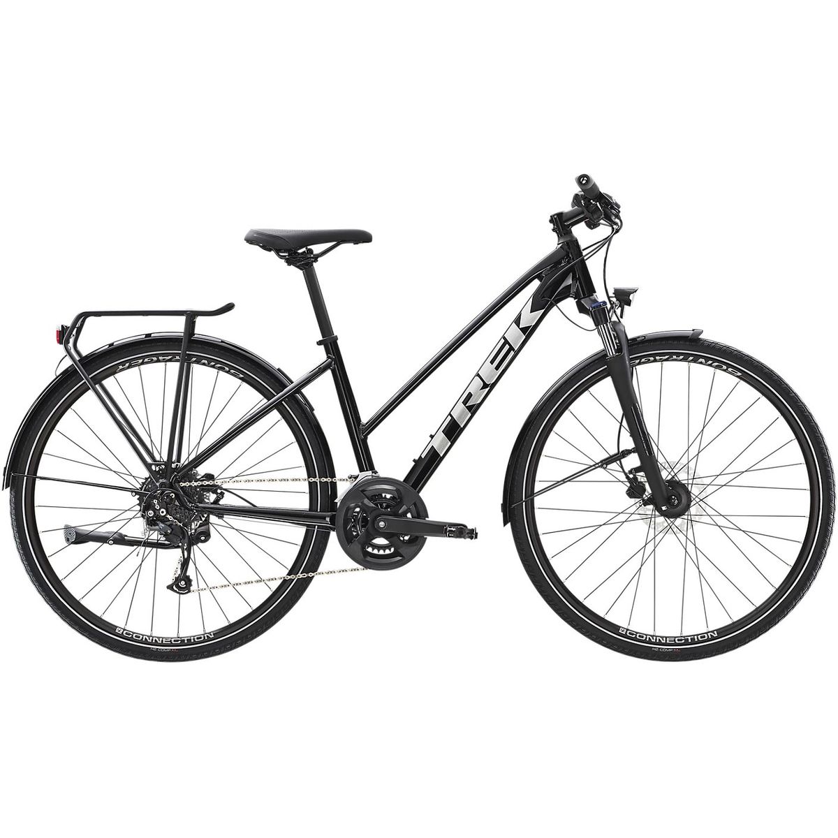 Trek Dual Sport 2 EQ Dame 2022 - Sort