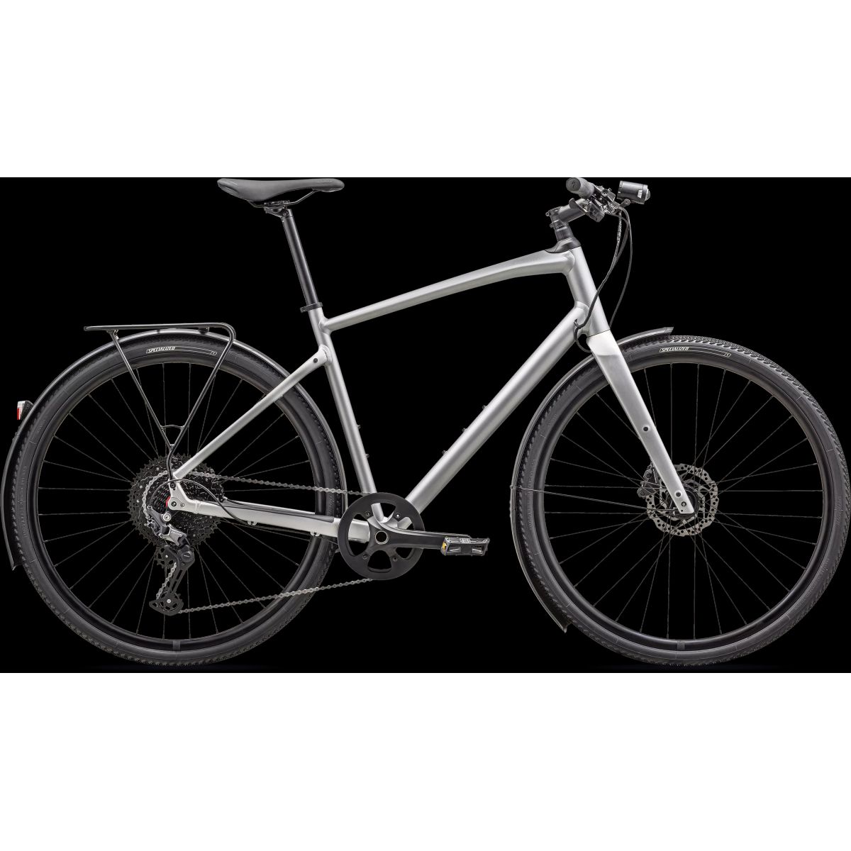 Specialized Sirrus X 4.0 EQ 2025 - Grå/Sølv