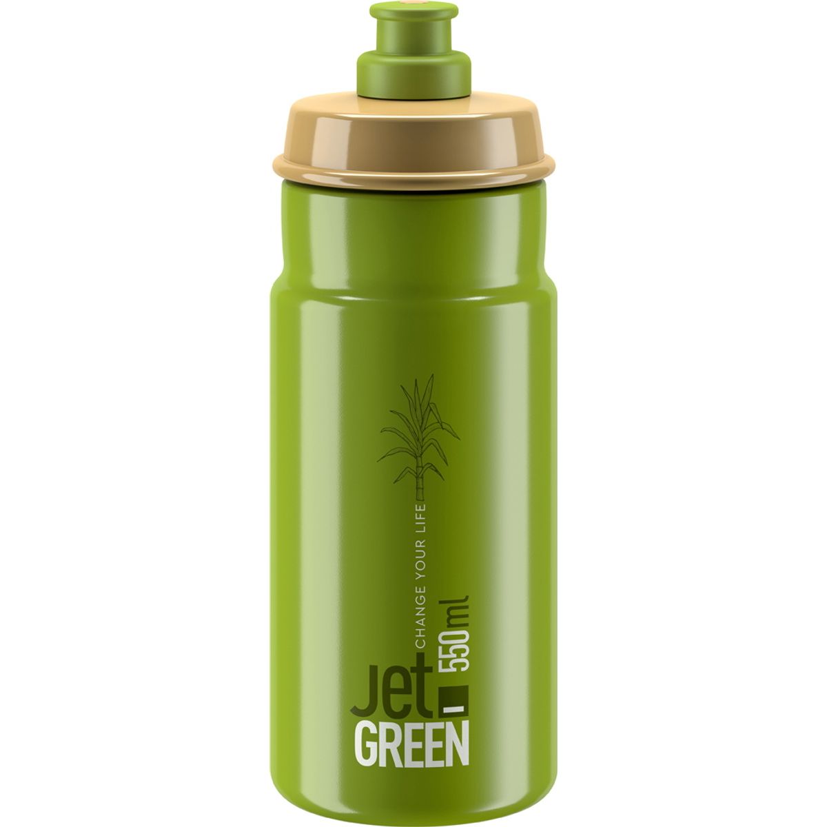 Elite JET Green Drikkedunk - 550ml - Olive