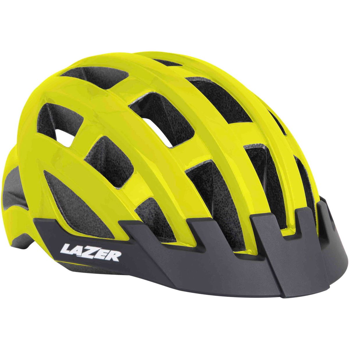 Lazer Compact cykelhjelm - Fluo