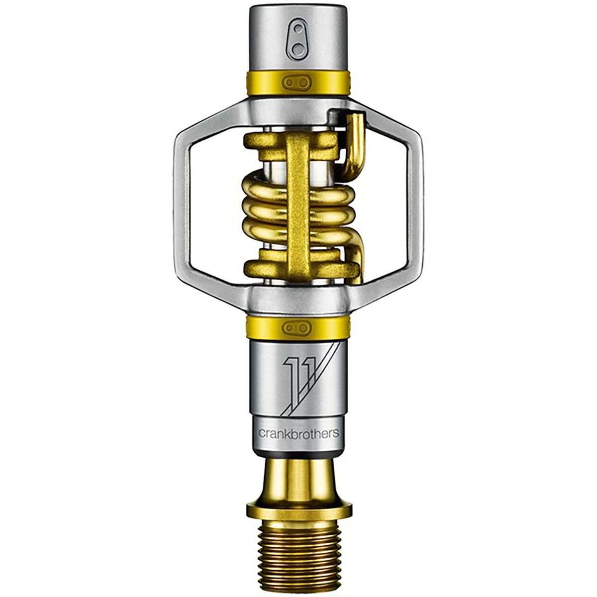 CrankBrothers Pedal Eggbeater 11 - Gul/Sølv