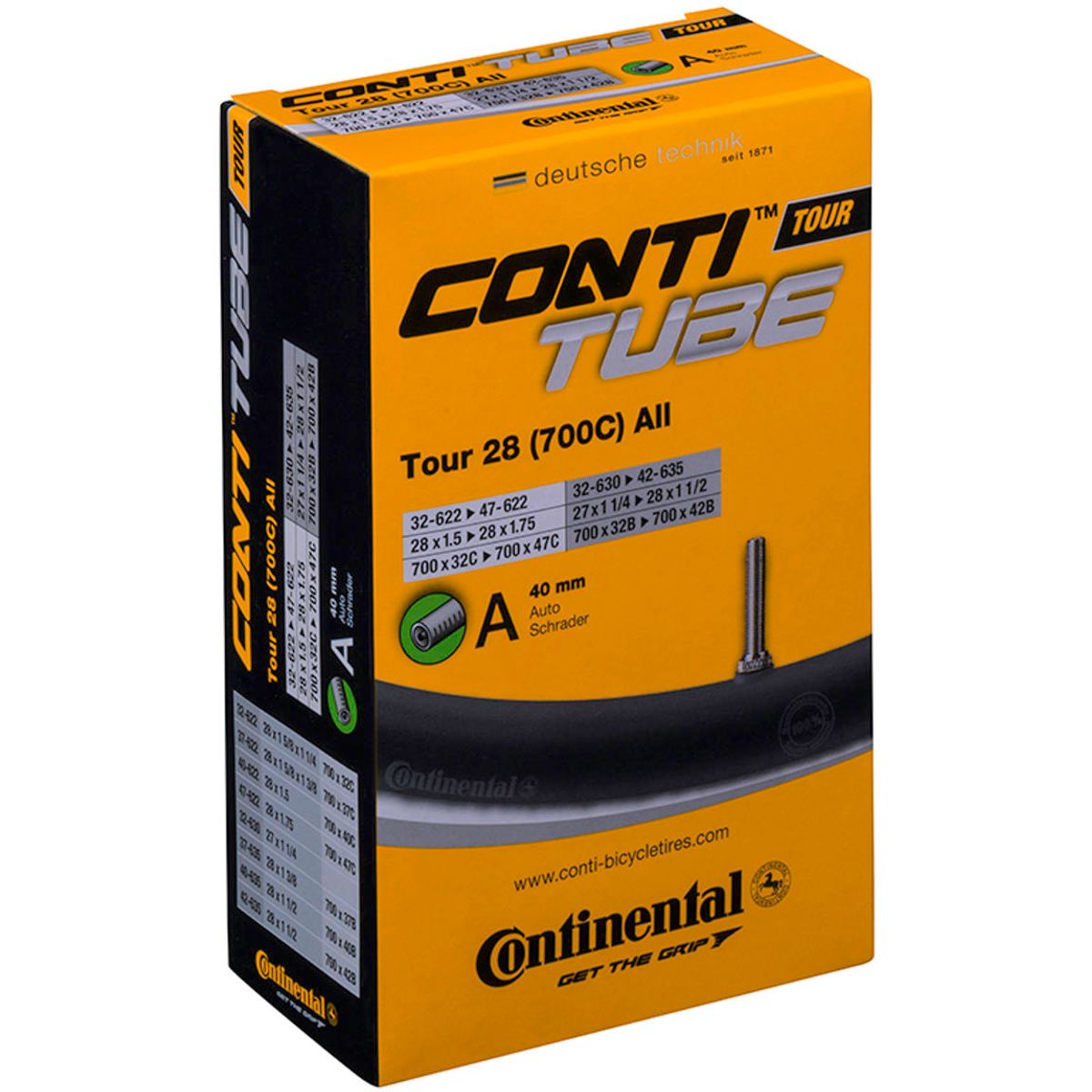 Continental Tour Tube All 700x32-47c 40mm