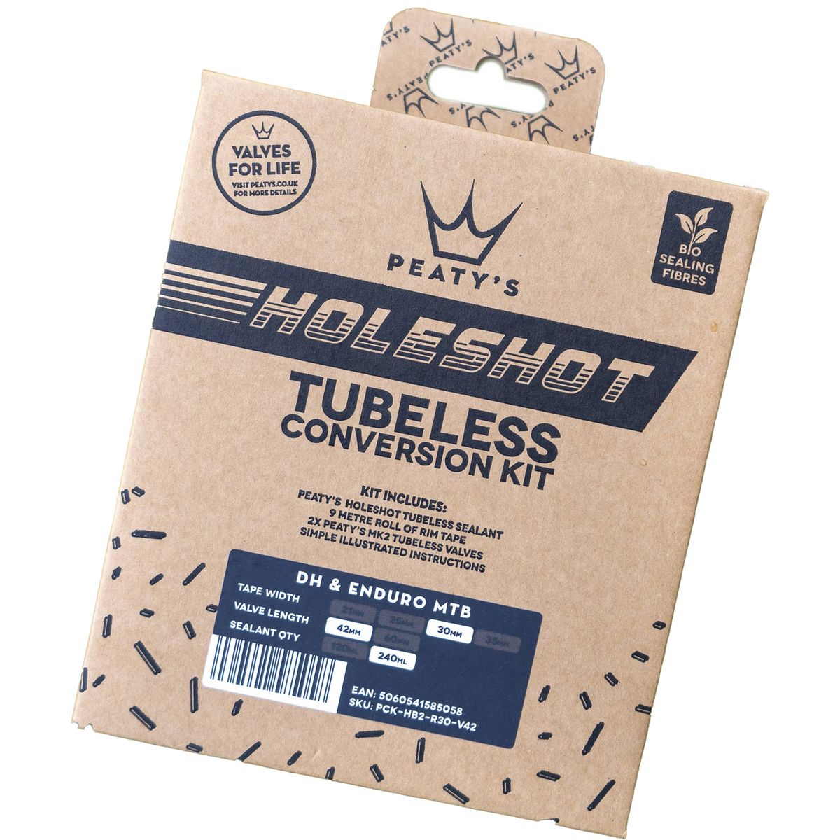 Peaty's Holeshot Tubeless Kit 21mm Road & Gravel