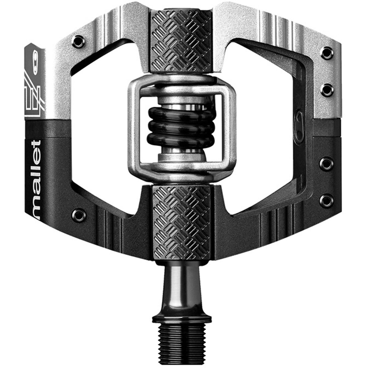 CrankBrothers Pedal Mallet E Long Spindle - Silver